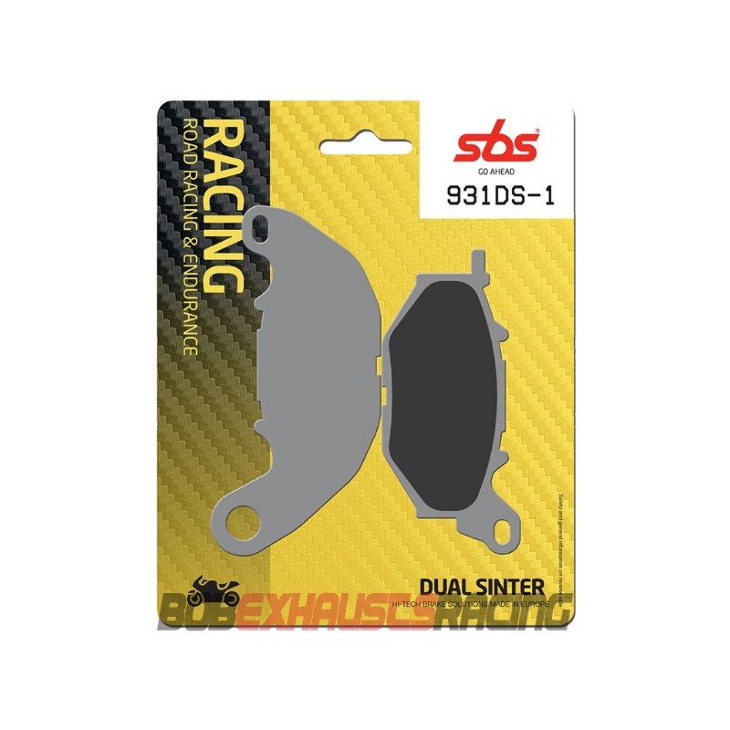 SBS BRAKE PADS DUAL SINTER 931-DS