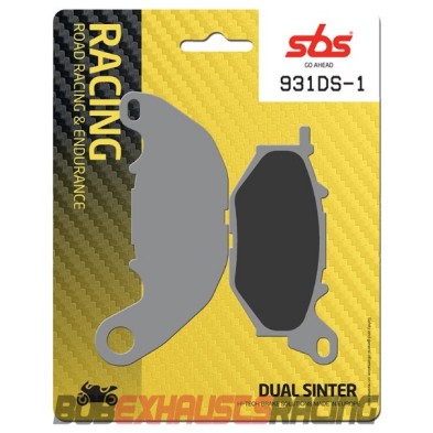 SBS PASTILLAS DE FRENO DUAL SINTER 931-DS