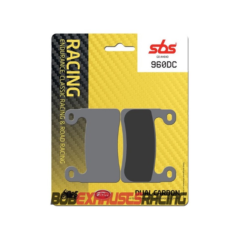 SBS BRAKE PADS DUAL CARBON 960-DC