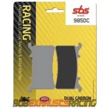 SBS PASTILLA FRENO DUAL CARBON 985-DC