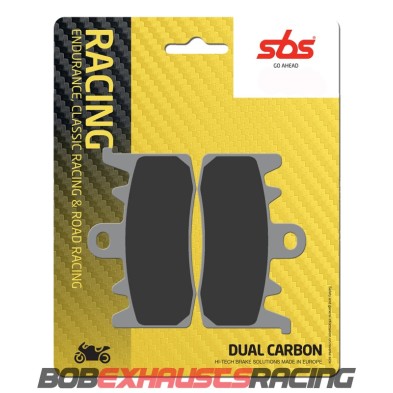 SBS PASTILLAS DUAL CARBON DUCATI V2