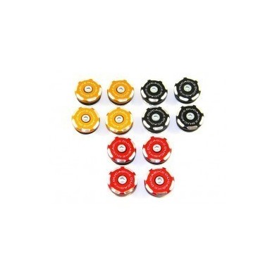 Frame plug kit 4 caps  34,1mm ; 2 caps  27mm ; 1 cap  23,5mm ; 1 cap  22,5mm