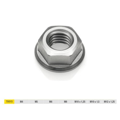 Nut with base M4 Tit. G.5 - T0015M05