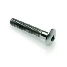 Tornillo Abombado Titanio G5 Cl 002 M4 L. 50 cabeza Ø10  Titanio 6al4v Gr.5 - T002M4050