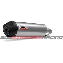 MIVV EXHAUST OVAL TITANIUM CARBON CAP