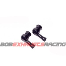 2 90º VALVES KIT RIM 11,3MM BLACK