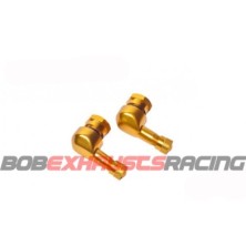 2 90º VALVES KIT RIM 11,3MM GOLDEN