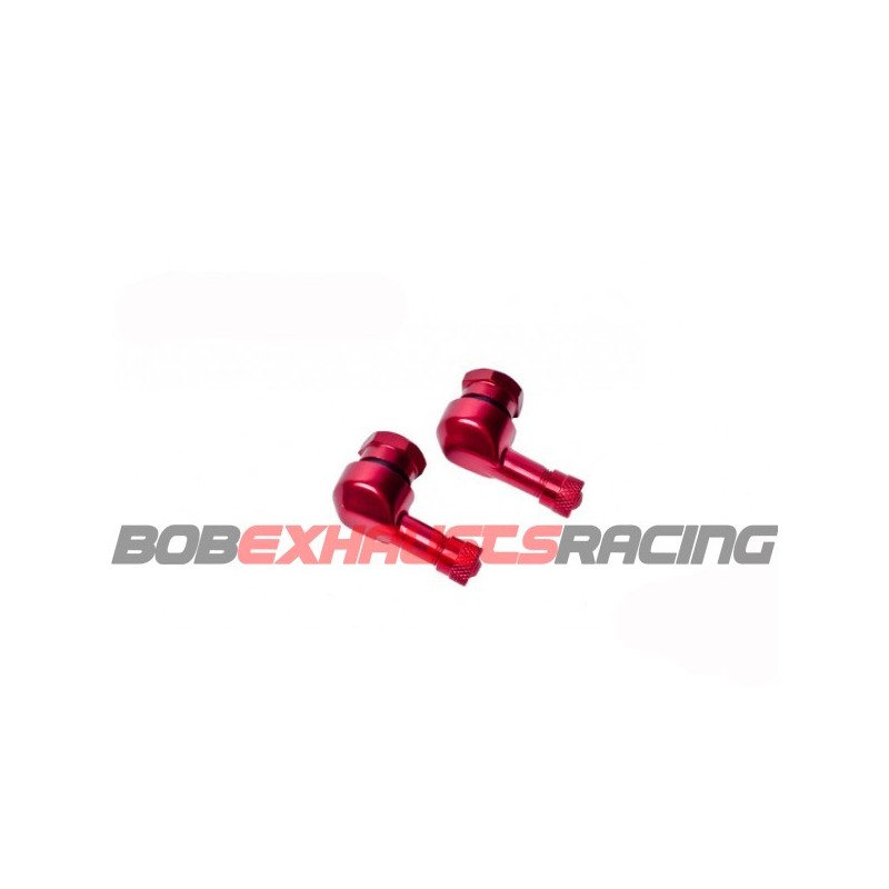 2 90º VALVES KIT RIM 11,3MM RED