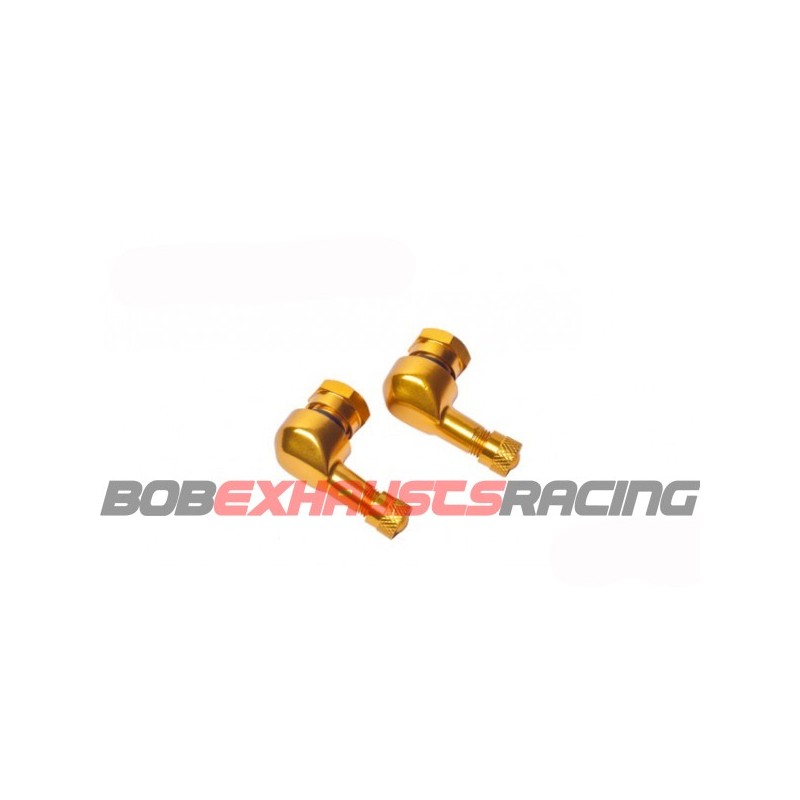 2 90º VALVES KIT RIM 8,3MM GOLDEN