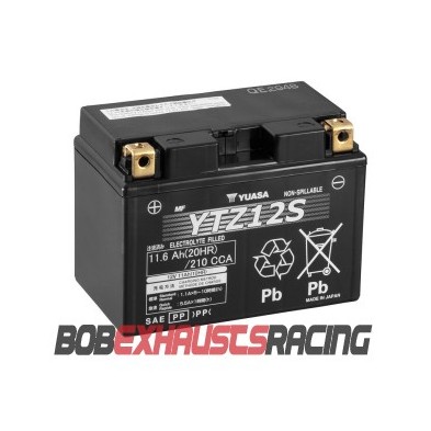 BATTERY YUASA WITHOUT MAINTENANCE YTZ12S