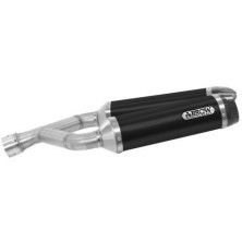 Silencioso Thunder de aluminio Dark (Dcho+Izdo) fondo en carbono 71907AKN