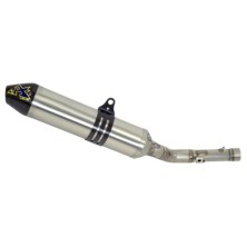 Thunder titanium silencer with carby end cap