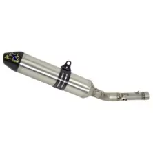 Off-Road Thunder titanium silencer with carby end cap