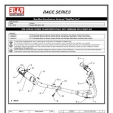 ESCAPE COMPLETO R77-D TRAPEZOIDAL CONE DOBLE SALIDA