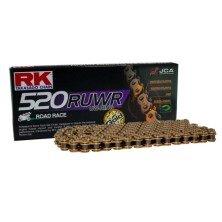 RK CADENA 520 RUWR MOTOGP 120 ESLABONES DORADO