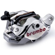 BREMBO PINZA FRENO TRASERA P2 34 CNC NIQUEL