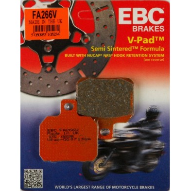 EBC V SEMI SINTER PASTILLA TRASERA DUCATI