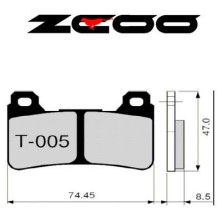 ZCOO PASTILLA DE FRENO T005 EX RACE