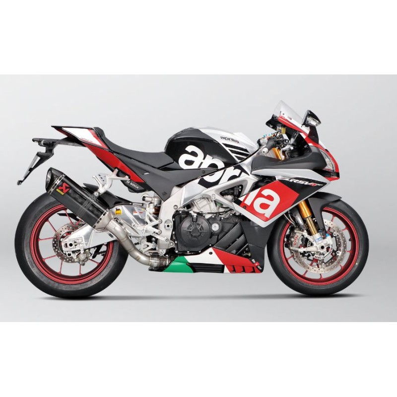 AKRAPOVIC SLIP-ON LINE CARBON RSV4 1000 15-16 S-A10S08-RC