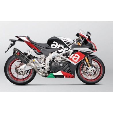 AKRAPOVIC SLIP-ON LINE CARBON RSV4 1000 15-16 S-A10S08-RC