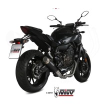 MIVV EXHAUST GP STEEL BLACK