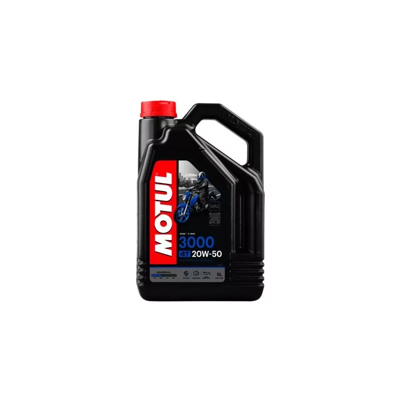 MOTUL ACEITE 3000 20W-50 MINERAL 4L