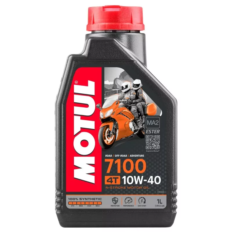 MOTUL ACEITE 7100 10W40 4T SINTETICO 1L