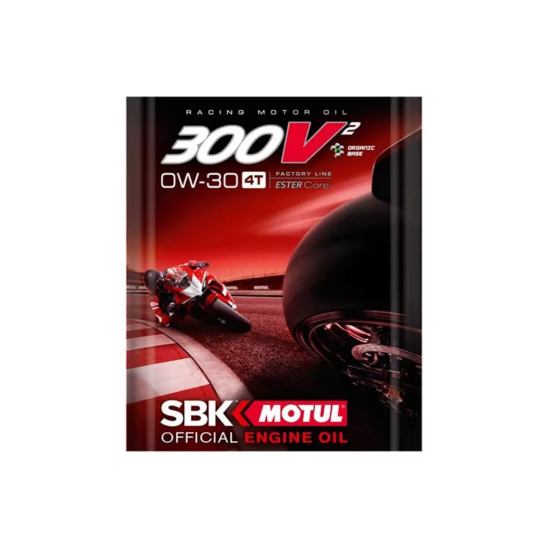 MOTUL 300V² 4T FACTORY LINE SBK 0W-30 2L