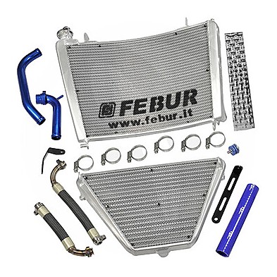 FEBUR RADIADOR DE AGUA Y ACEITE YAMAHA YZF R1 2015-2019