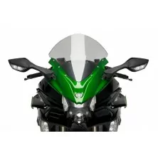 PUIG ALERONES DOWNFORCE LATERALES SPORT NINJA H2 SX 18-19  VERDE