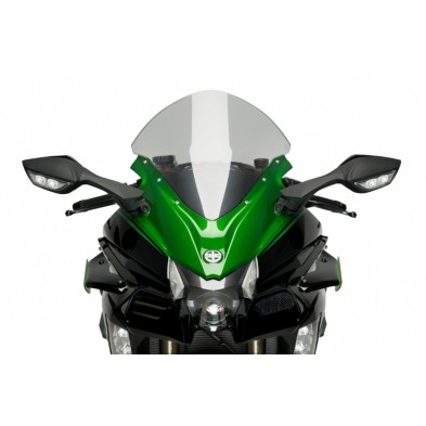 PUIG ALERONES DOWNFORCE LATERALES SPORT NINJA H2 SX 18-19  VERDE