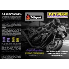 HYPERPRO AMORTIGUADOR TRASERO EMULSION DUCATI