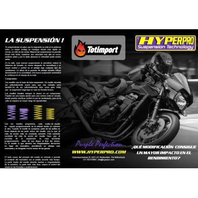 HYPERPRO AMORTIGUADOR TRASERO EMULSION DUCATI