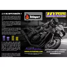 HYPERPRO AMORTIGUADOR TRASERO CON DEPOSITO REMOTO YAMAHA