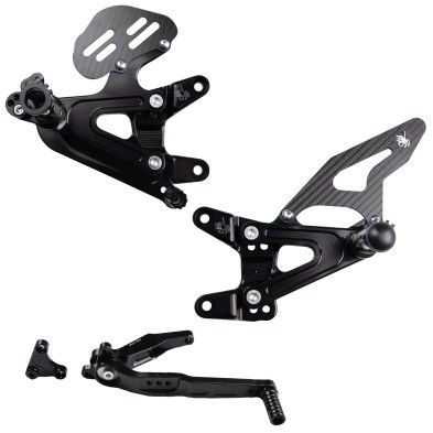 SPIDER REAR SETS SILVER HONDA CBR 1000RR-R-SP 20-24