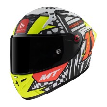 MT CASCO KRE+ CARBON SERGIO GARCIA A3 MATE TALLA XS