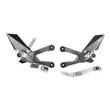 LIGHTECH REAR SETS HONDA CBR 1000RR-R/SP 20-23 WITH FOLD UP FOOT PEG