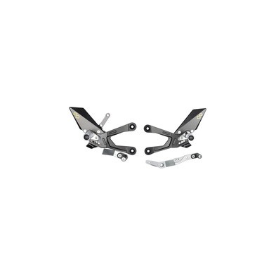 LIGHTECH REAR SETS HONDA CBR 1000RR-R/SP 20-23 WITH FOLD UP FOOT PEG