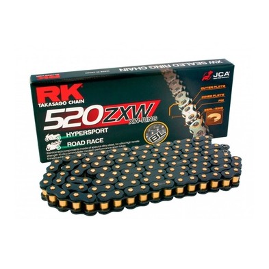 RK CADENA 520 ZXW 120 ESLABONES NEGRA