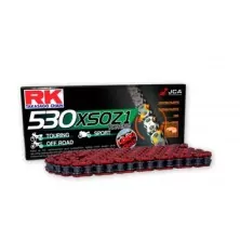 RK CHAIN 530ZXW BY LINKS COLORS