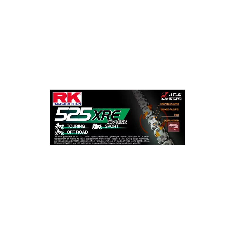 RK 525 XRE CADENA 120 PASOS