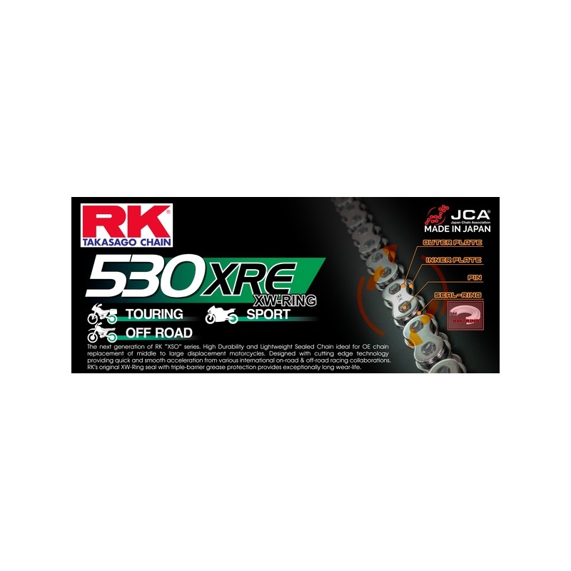 RK 530 XRE CADENA 120 PASOS