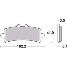 BREMBO PASTILLAS SINTERIZADAS RACING SR SUZUKI