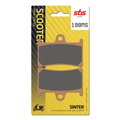 SBS SINTERED BRAKE PADS SCOOTER MS-SINTER YAMAHA