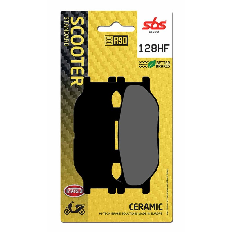 SCOOTER SBS HF CERAMIC PADS OEM YAMAHA TYPE