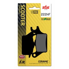 SBS HF CERAMIC SCOOTER BRAKE PADS OEM TYPE PIAGGIO VESPA