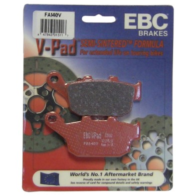 EBC SEMI-SINTERED REAR PAD SERIES V TRIUMPH