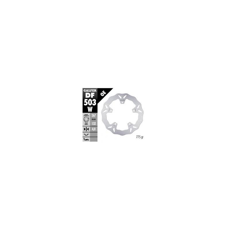 GALFER REAR DISC T-MAX 500 2004-7 530/560 2012-202