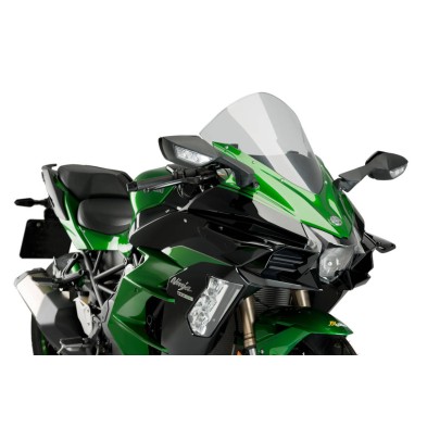 PUIG ALERONES DOWNFORCE LATERALES SPORT NINJA H2 SX 18-19  VERDE