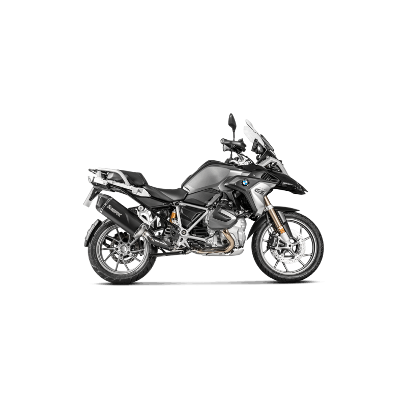 AKRAPOVIC SLIP-ON LINE TITANIUM BLACK EDITION R1250 GS/GS ADVENTURE 2020 HOMOLOGADO